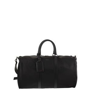 Kiton Men Duffel Bag With Leather Inserts